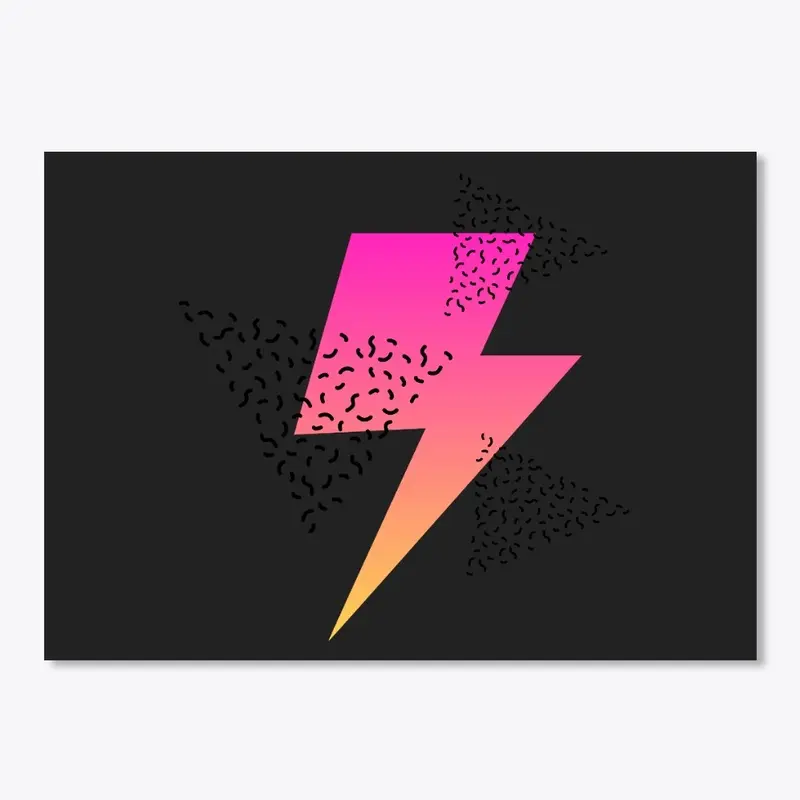 Bold Lightning Bolt